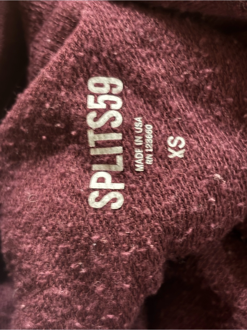 Maroon Splits59 joggers xs - Picture 5 of 5